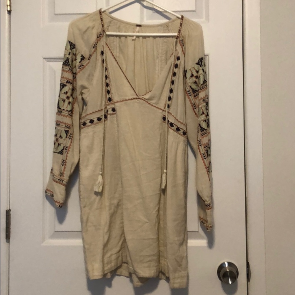Free people boho beach dress cover-up